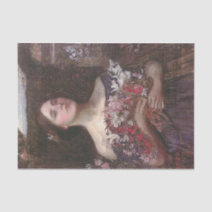 Papel De Seda Reunir Ye Rosebuds ou Ophelia (estudo) - cerca de
