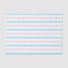 Papel De Seda Revelação de Gênero com Faixa Azul Rosa