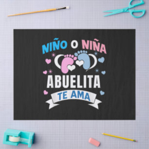 Papel De Seda Revelação de Gênero em Espanhol