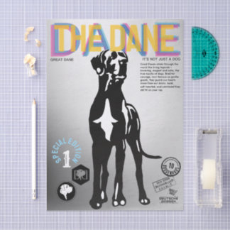 Papel De Seda Revista Great Dane