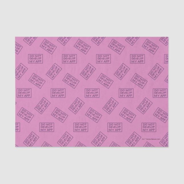 PAPEL DE SEDA RICK E MORTY™ | NÃO DESENVOLVER O MEU APLICATIVO (Frente )