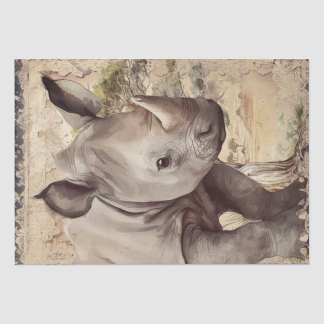 Papel De Seda Rino Baby (Frente )
