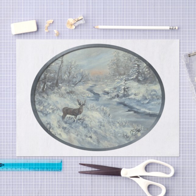 Papel De Seda Rio Buck (Arte )