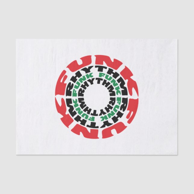 Papel De Seda Ritmo Funk Funk Rhythm (Frente )
