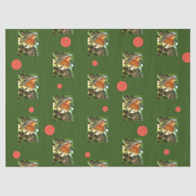 Papel De Seda Robin Tissue Paper (Frente )