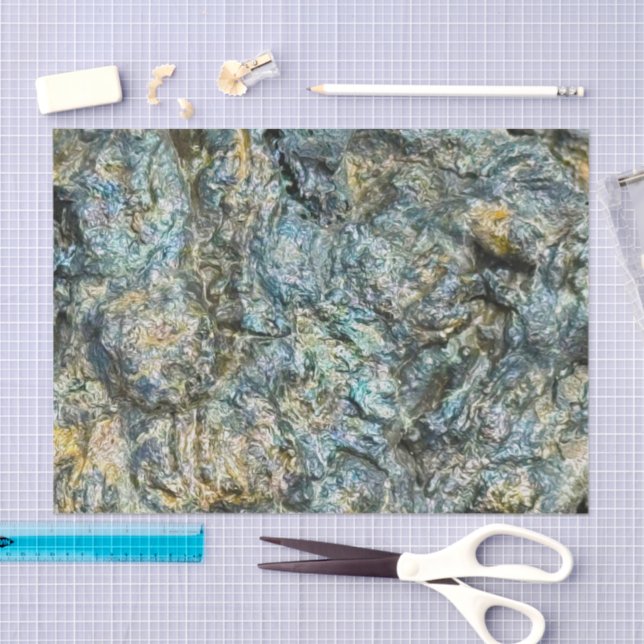 Papel De Seda Rocha de lava vulcânica (Arte )