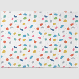 Papel De Seda Rock Escalando Crianças Bonitas Coloridas