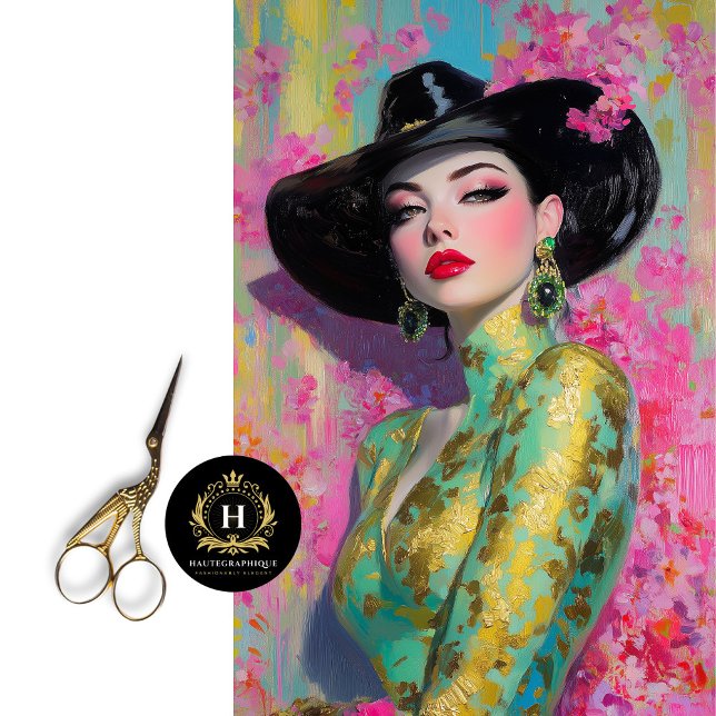 Papel De Seda Rodeo Glam Luxe Decoupage (Criador carregado)