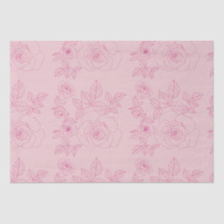 Papel De Seda Roes Rosa