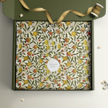 Romãs Limões Frutas Padrão William Morris Pomegran