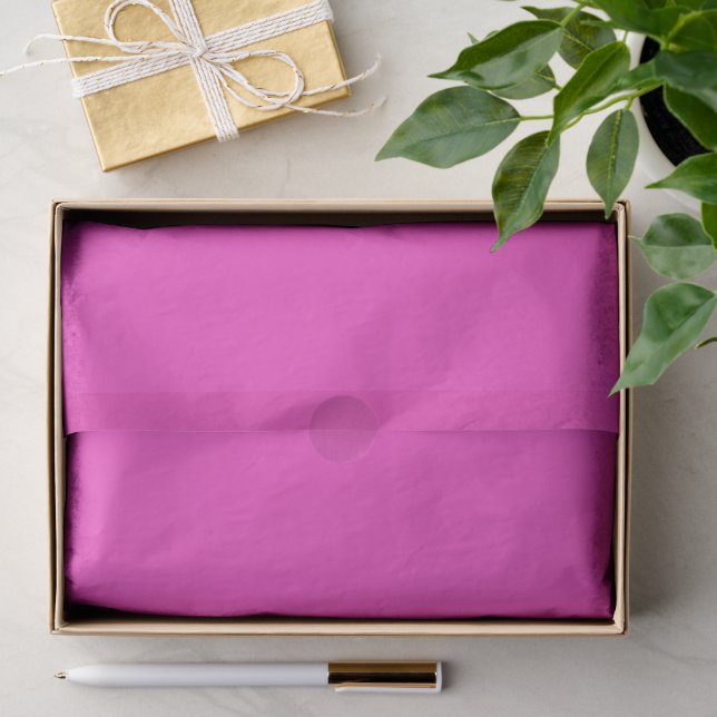 Papel De Seda Rosa  (Presente)