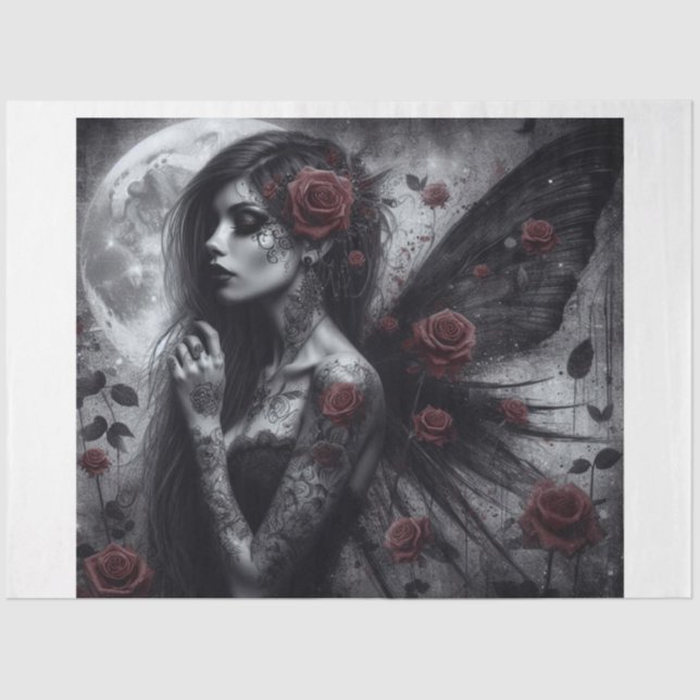 Papel De Seda Rosa (Frente )