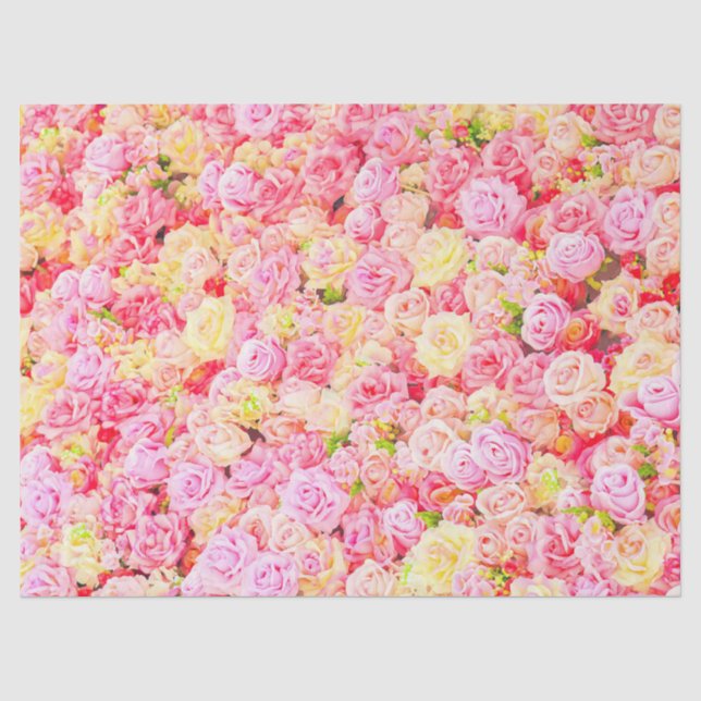 Papel De Seda Rosa (Frente )