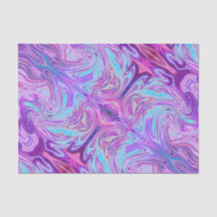 Papel De Seda Rosa & arte abstrata psicadélico roxa do