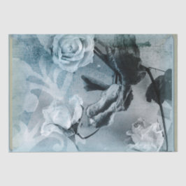 Papel De Seda Rosa azul