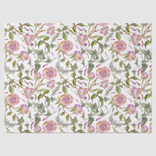 Papel De Seda Rosa Boho Decoupage Rosa