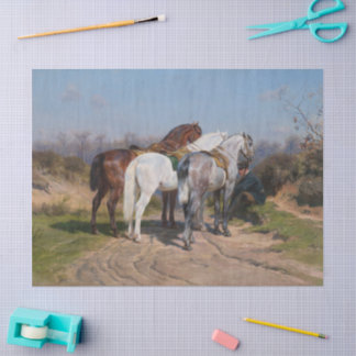 Papel De Seda Rosa Bonheur | Relay Hunting (1887)