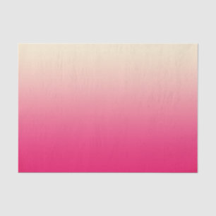 Papel De Seda Rosa coral na moda ao inclinação branco de Ombre