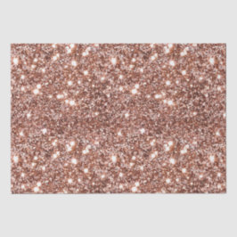Papel De Seda Rosa Dourado Glam Glitter