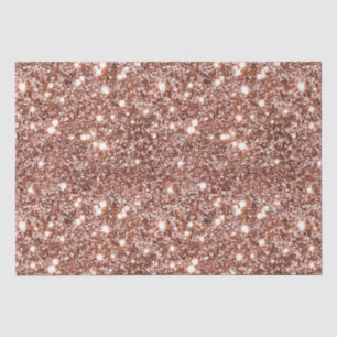 Papel De Seda Rosa Dourado Glam Glitter