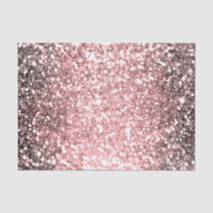 Papel De Seda Rosa Dourado Sparkle Luzes Garotas Glittery Sparkl