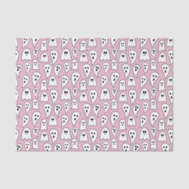 Papel De Seda Rosa Fantasma Halloween