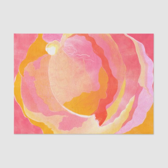 Papel De Seda Rosa III (Frente )