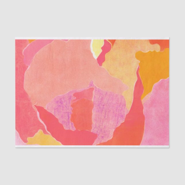 PAPEL DE SEDA ROSA IV (Frente )