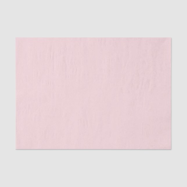 Papel de Seda Rosa Pálido Clássico para Embrulhar  (Frente )