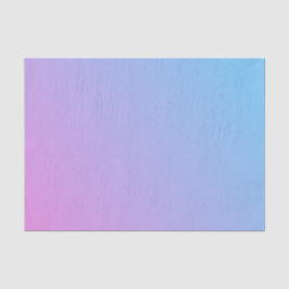 Papel de seda rosa para azul Ombré