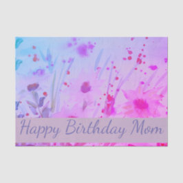 Papel De Seda Rosa Roxo e Mauve