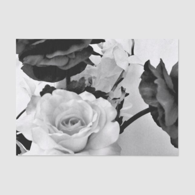 Papel De Seda Rosas (Frente )