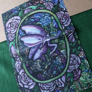 Papel De Seda Rosas de jardins de Rosa de fadas roxas