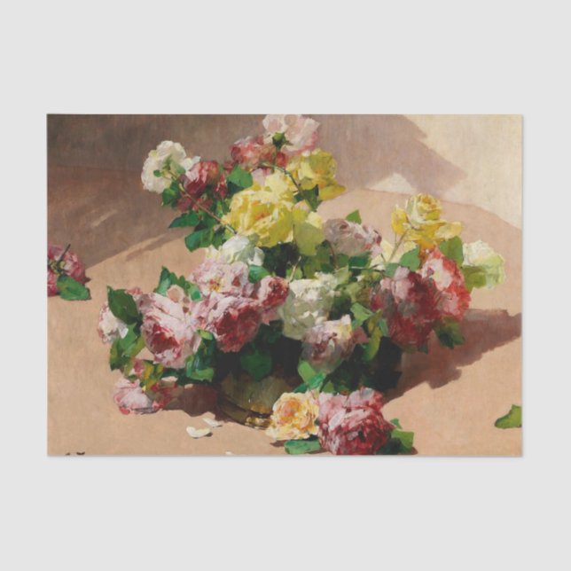 Papel De Seda Rosas, Desligar (Frente )