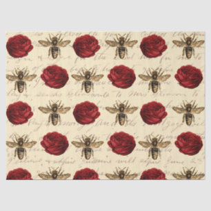 Papel De Seda Rosas vermelhas e página de dissociação de abel