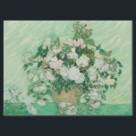 Papel De Seda Rosas - Vincent van Gogh<br><div class="desc">Rosas - Vincent van Gogh</div>