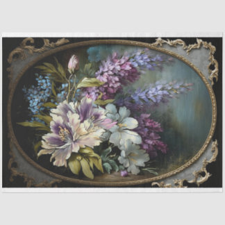 Papel De Seda Rose Bouquet Paper