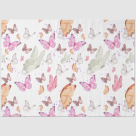 Papel De Seda rose gold butterfly