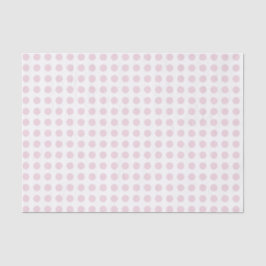 Papel De Seda Rose Pink Polka Dot Decoupage