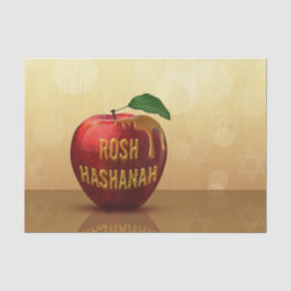 Papel De Seda Rosh Hashanah Jewish New Year Honey Apple