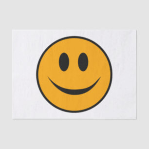 Papel De Seda Rosto Sorridente Emoji