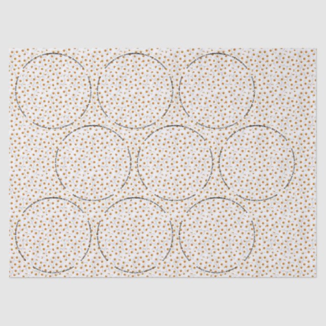 Papel De Seda Rótulo da tampa do chamomile Mason Jar (Frente )