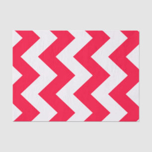 Papel De Seda Rouge Bold Mod Chevron