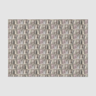 Papel De Seda Roupa de Noiva Vintage e Noivo Tema Sage
