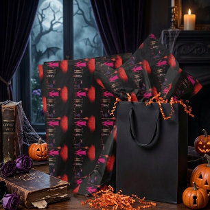 Papel De Seda Roupas de Bruxa Caprichosas em Varal de Halloween