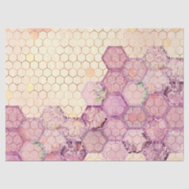 Papel De Seda Roxo Bee Series Design 2