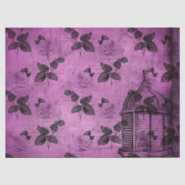 Papel De Seda Roxo Bee Series Design 8