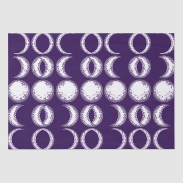 Papel De Seda Roxo Moon Child (Frente )