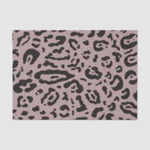 Papel De Seda Roxo Rosa Bege Guepardo Leopardo Animal Festa
