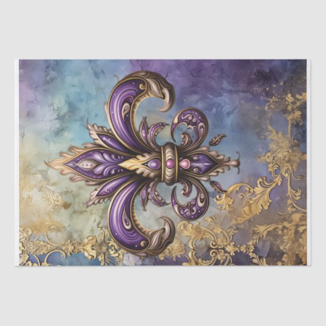 Papel De Seda Royal Carnival Fleur (Frente )